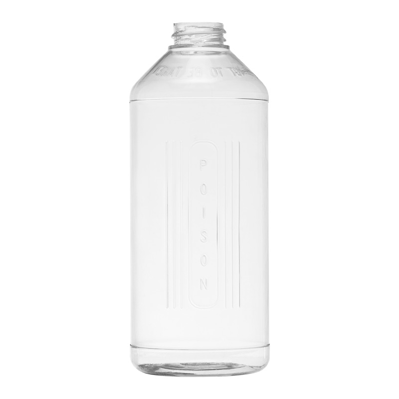 500ml 28/400 H-Series Poison PVC Bottle - plaspak