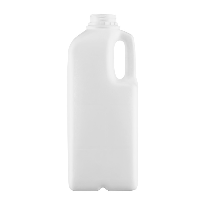 1.5lt 38 SL Rectangle Handle Milk HD Bottle - plaspak